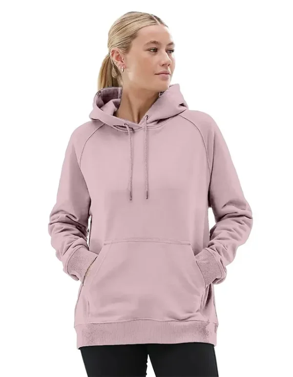 Women's Solid Color Hoodie with kangaroo pocket
