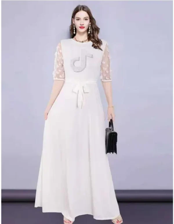 Elegant TikTok Long Dress - Image 2