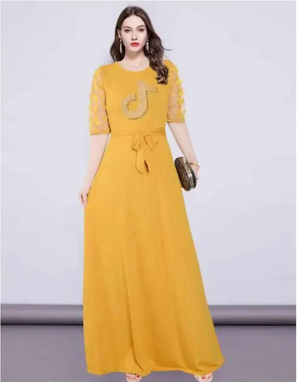 Elegant TikTok Long Dress - Image 5